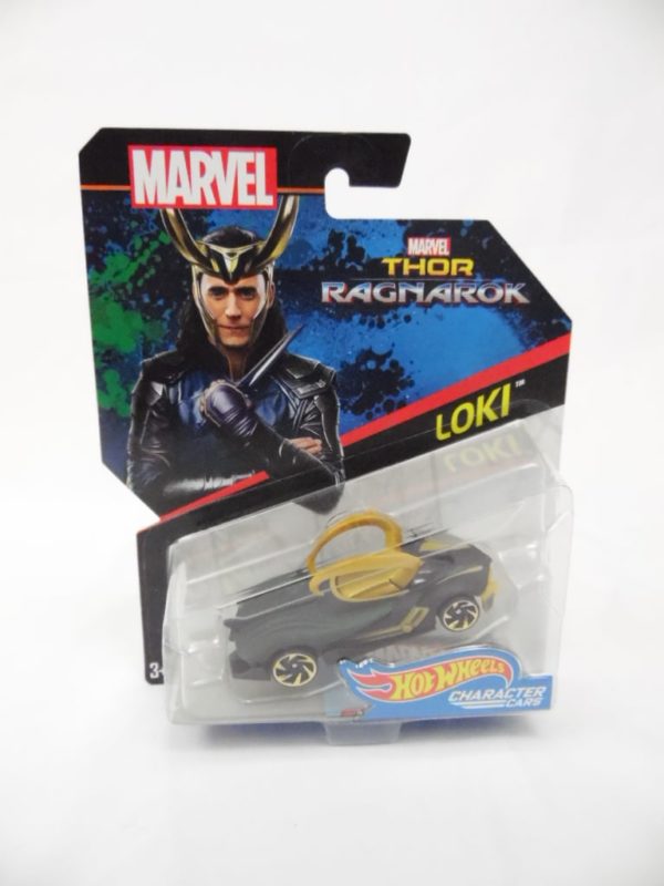 Voiture Hot Wheels - Personnage Marvel Thor Ragnarok - Loki