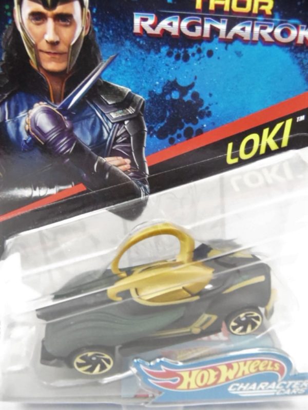 Voiture Hot Wheels - Personnage Marvel Thor Ragnarok - Loki