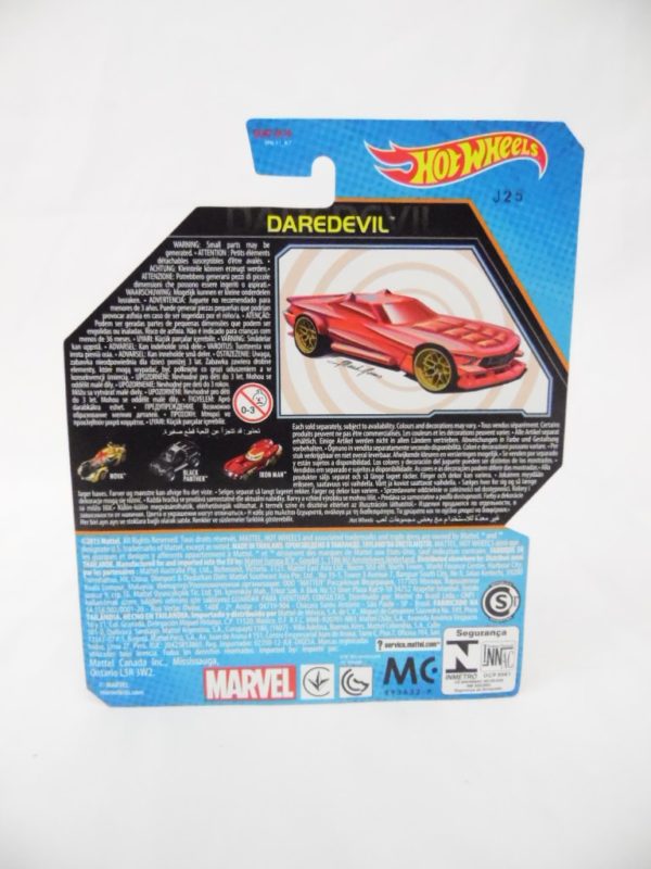 Voiture Hot Wheels - Personnage Marvel - Daredevil