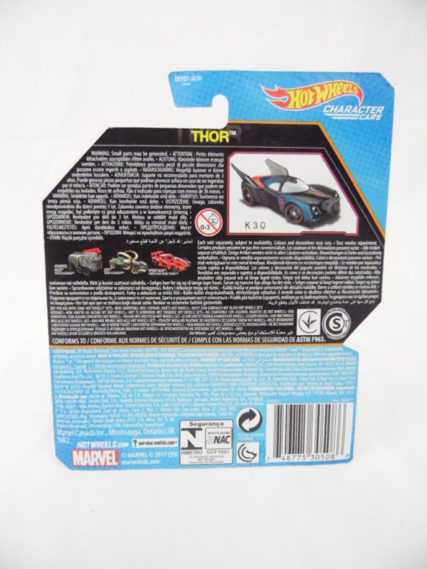 Voiture Hot Wheels - Personnage Marvel - Thor Ragnarok