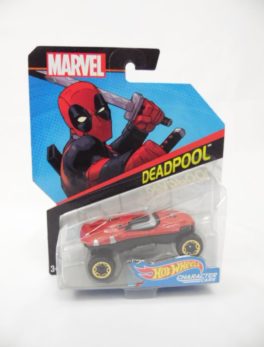 Voiture Hot Wheels - Personnage Marvel - Deadpool
