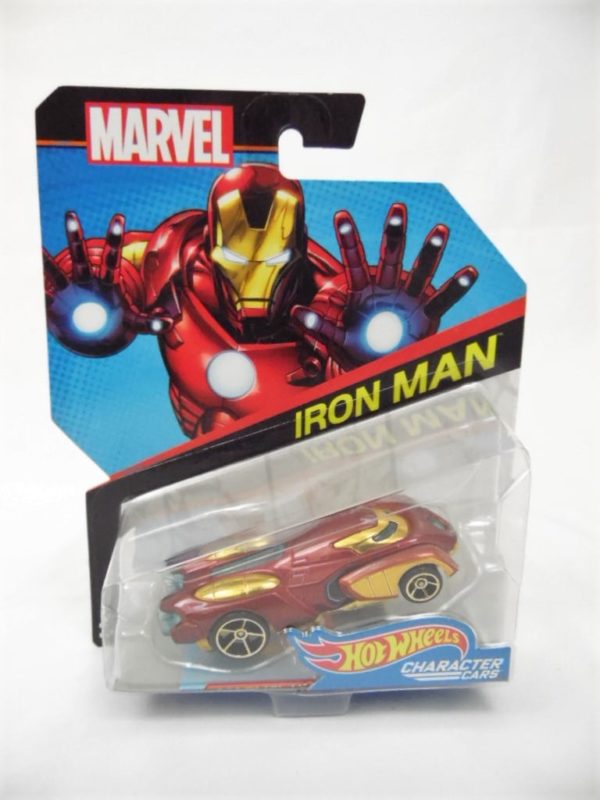 Voiture Hot Wheels - Personnage Marvel - Iron Man