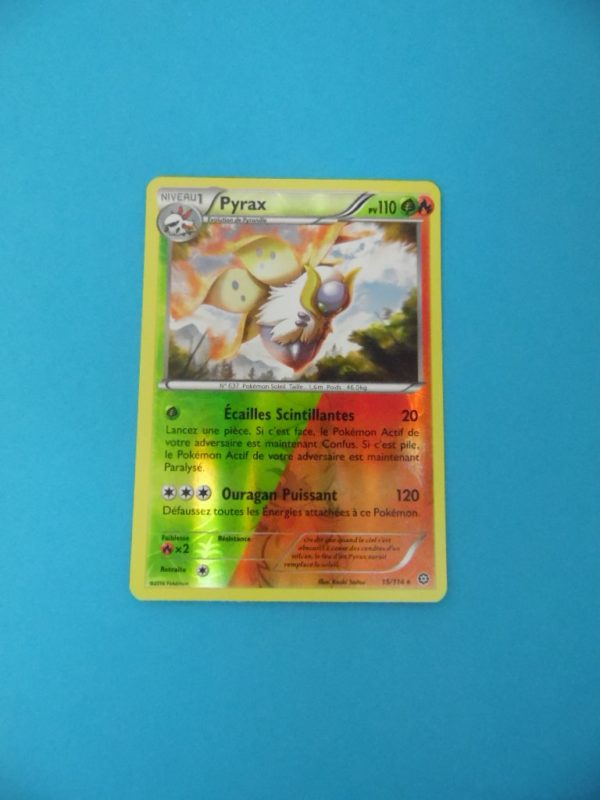 Carte Pokemon FR - Pyrax - 110 PV - 15/114 - XY Offensive Vapeur