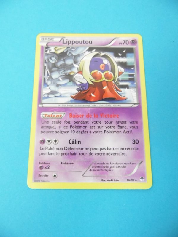 Carte Pokemon FR - Lippoutou 70PV - 36/83 - Générations