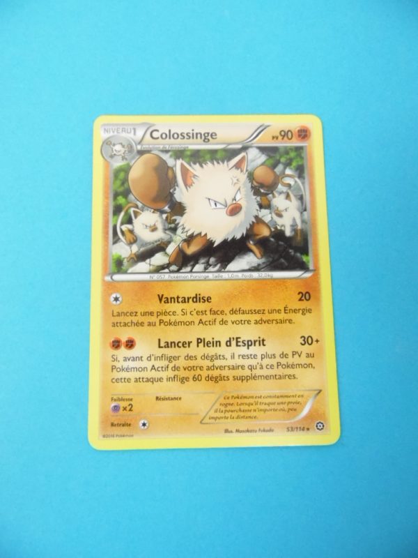 Carte Pokemon FR - Colossinge 90PV - 75/122 - XY Offensive Vapeur