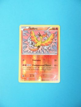 Carte Pokemon FR - Sulfura 120PV - 9/124 - reverse - XY Impact des Destins