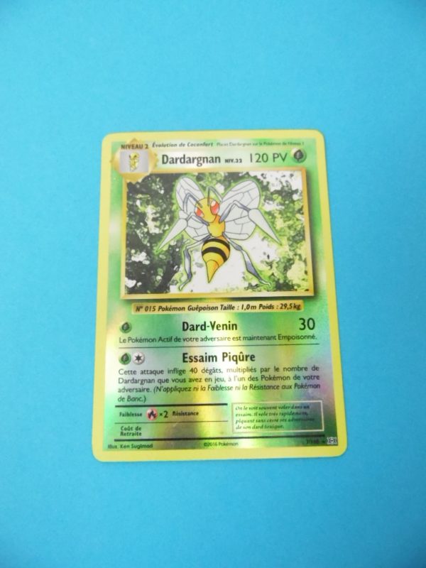 Carte Pokemon FR - Dardargnan 120PV - 7/108 - XY évolutions - holo