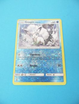 Carte Pokémon FR - Goupix d'alola 60PV - 9/40 Holo - SM Gardiens Ascendants