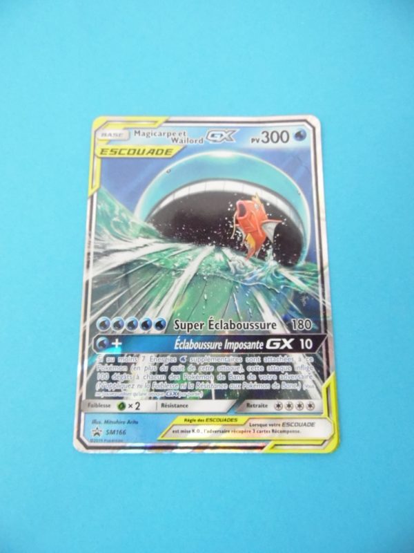 Carte Pokemon FR - Magicarp et wailord 300PV - SM166 Holo Full-art