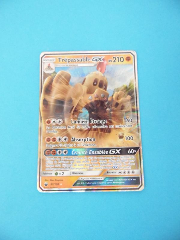 Carte Pokemon FR - Trépassable GX 150PV - 82/168 Holo Full-art - Tempête Céleste