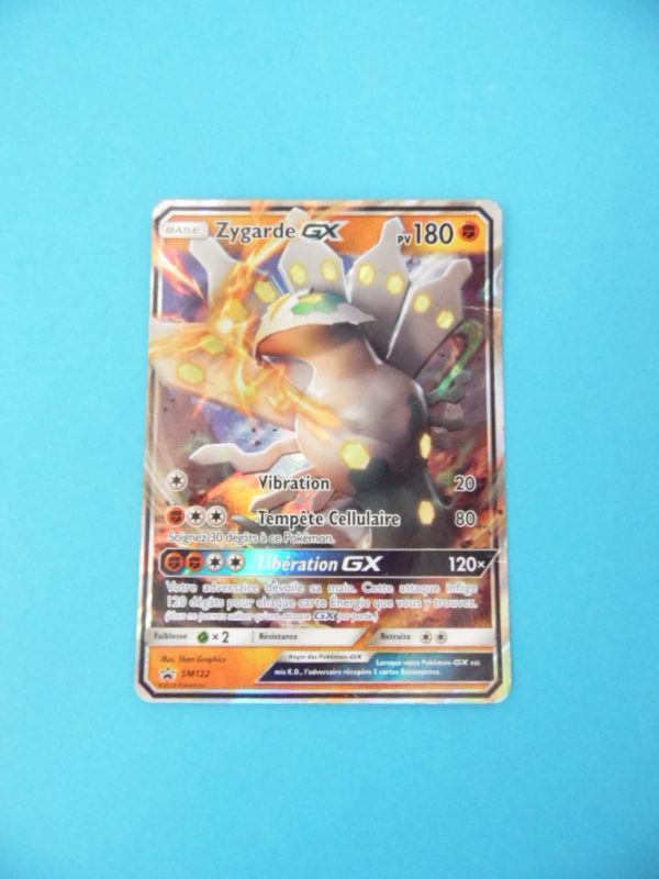 Carte Pokemon FR - Zygarde GX 180PV - SM122 Holo Full-art