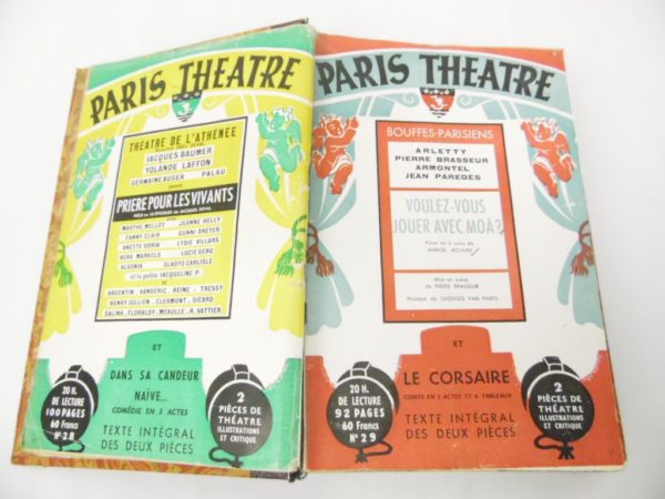 Revue mensuelle Paris Théâtre