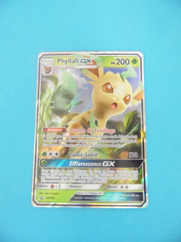 Carte Pokemon FR - Phyllali GX 200PV - SM146 Holo Full-art