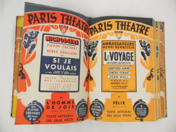 Revue mensuelle Paris Théâtre