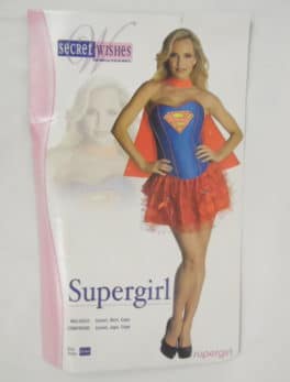 Déguisement adulte - Secret Wishes - SuperGirl - Taille M