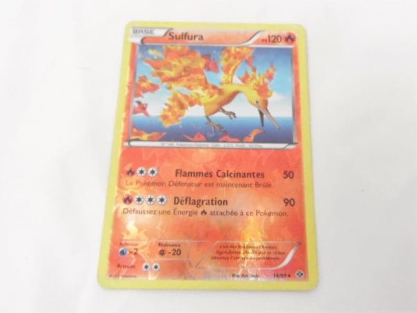 Carte Pokemon FR - Sulfura 120PV reverse - 14/99 - Destinées Futures