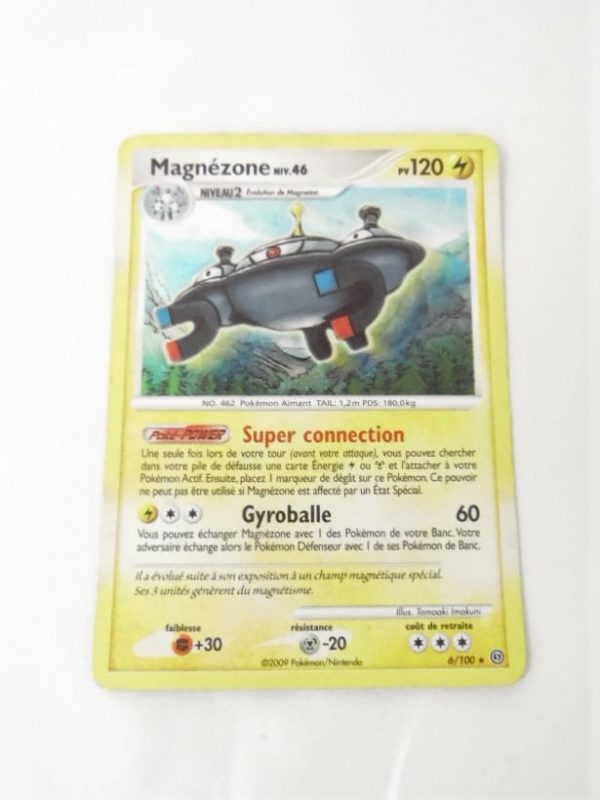 Carte Pokemon FR - Magnézone 120PV Holo - 6/100 - Tempête