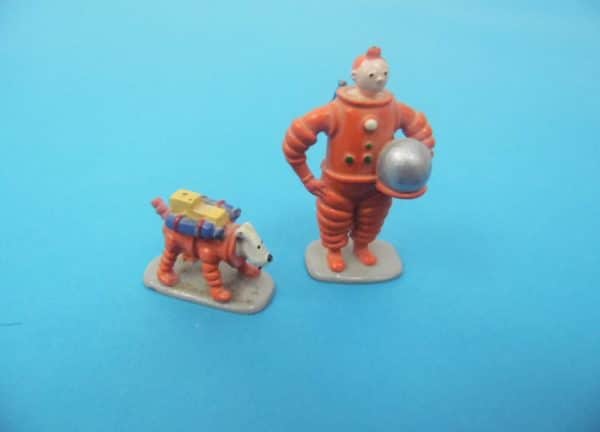 Figurine Tintin - Pixi Moulinsart - Tintin et milou "Objectif lune"