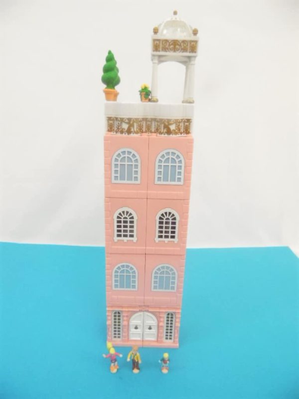 Jouet Polly Pocket - L'immeuble Deluxe Mansion Dream - Bluebird - Année 1999