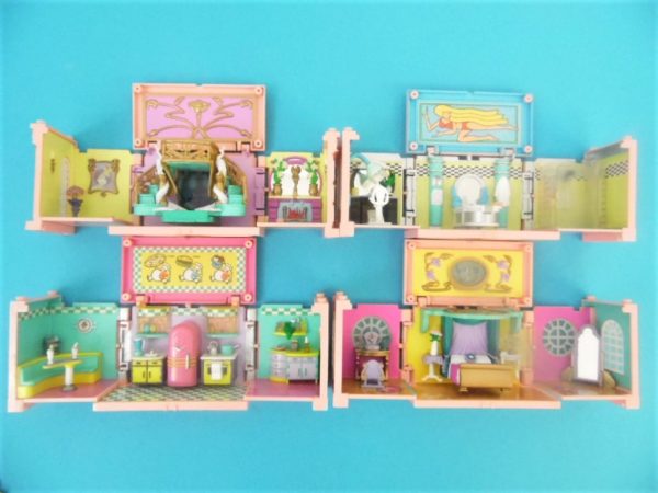 Jouet Polly Pocket - L'immeuble Deluxe Mansion Dream - Bluebird - Année 1999