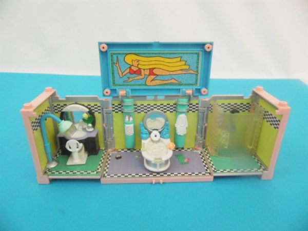 Jouet Polly Pocket - L'immeuble Deluxe Mansion Dream - Bluebird - Année 1999