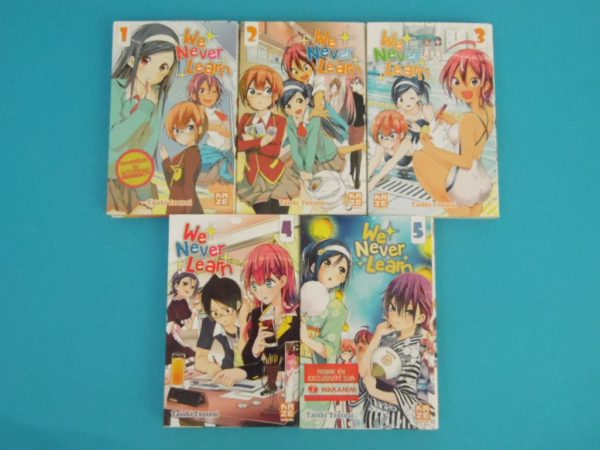 Manga - We Never Learn - Tomes 1 à 5 - VF