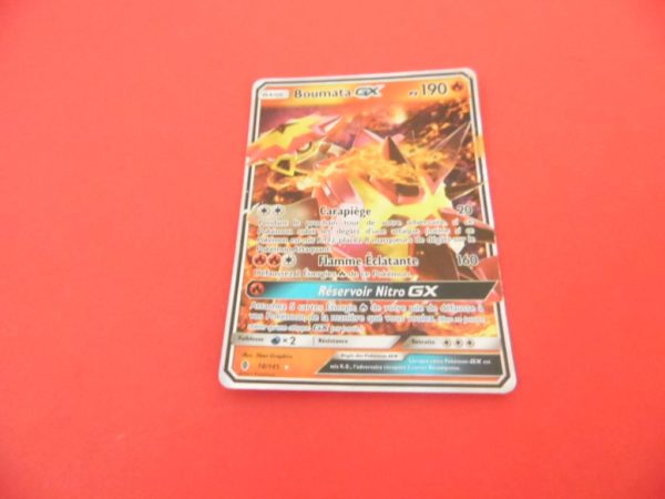 Carte Pokémon FR - Boumata GX 190PV Holo - 18/145 - SM Gardiens Ascendants