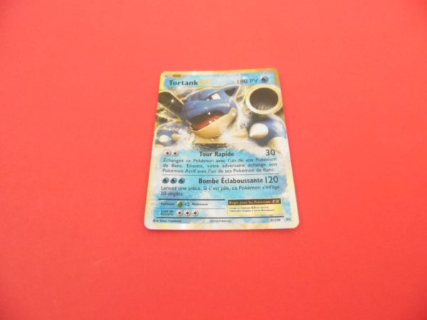 Carte Pokémon FR - Tortank EX 180PV Rare Holo - 21/108 - XY Évolutions