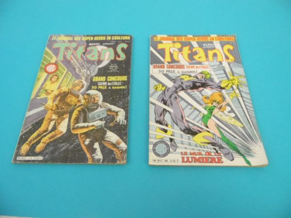 Comics Marvel - Titans - N°79 et N°80 - Année 1985