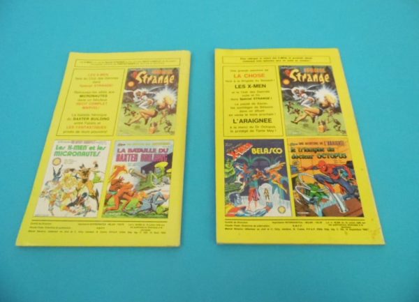 Comics Marvel - Titans - N°79 et N°80 - Année 1985