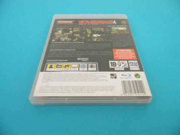 Jeu vidéo PS3 - Metal Gear Solid 4 : Guns of the Patriots