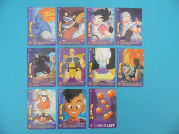 LOT de Carte Dragon Ball Z fighting card - 23/100 carte