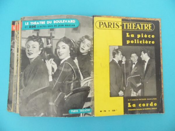 Revue mensuelle Paris Théâtre