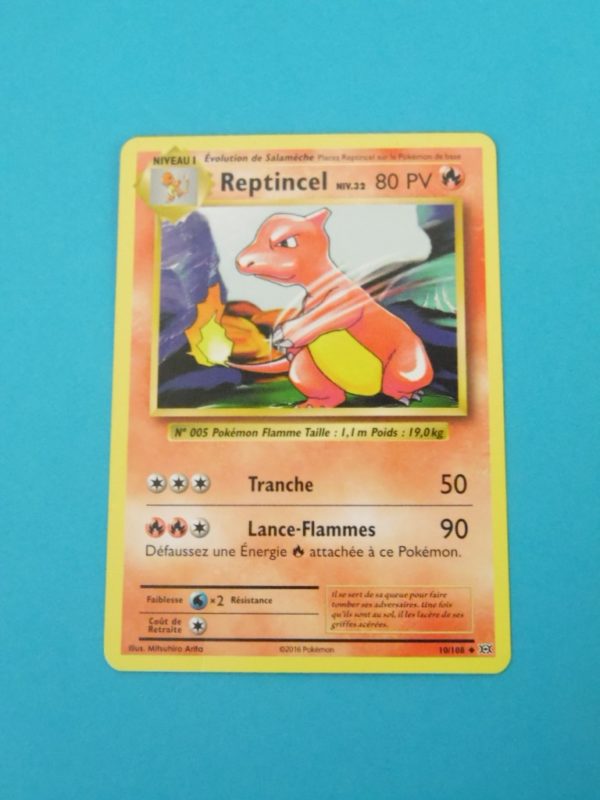 Carte Pokemon FR - Reptincel 80PV - 10/108 - XY Évolutions