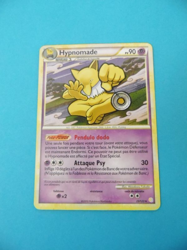 Carte Pokemon FR - Hypnomade 90PV - 23/123 - HeartGold SoulSilver