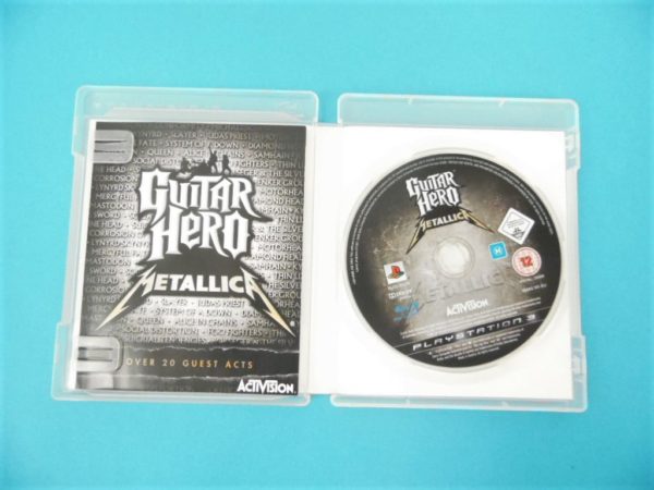 Jeu vidéo PS3 - Guitar Heros Metallica + Guitare sur IQOQO collection