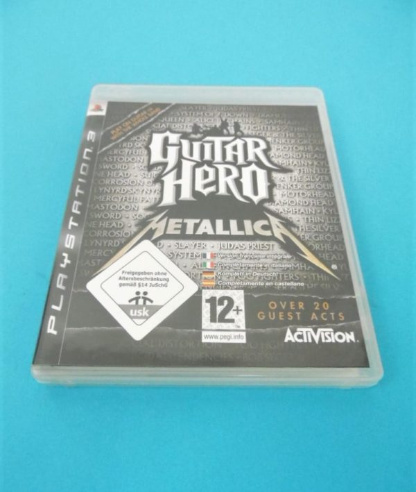 Jeu vidéo PS3 - Guitar Heros Metallica + Guitare sur IQOQO collection