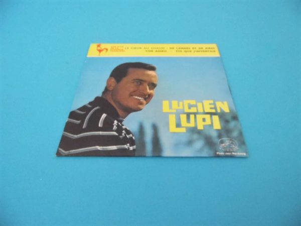 Disque vinyle - 45T - Lucien Lupi