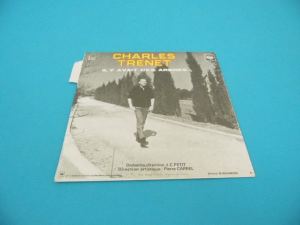 Disque vinyle - 45T - Charles Trenet