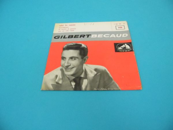 Disque vinyle - 45T - Gilbert Bécaud