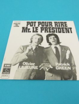Disque vinyle - 45T - Olivier Lejeune et Patrick Green