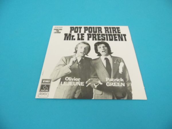 Disque vinyle - 45T - Olivier Lejeune et Patrick Green