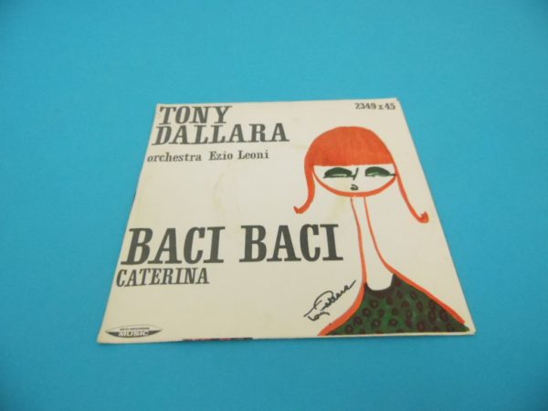 Disque vinyle - 45T - Tony Dallara