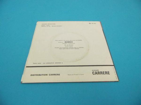 Disque vinyle - 45T - Roméo