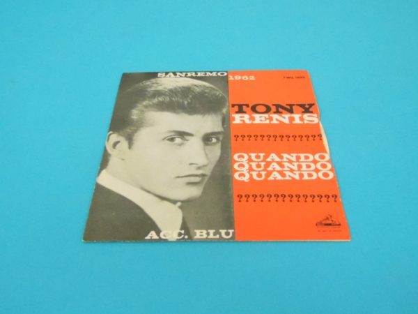 Disque vinyle - 45T - Tony Renis