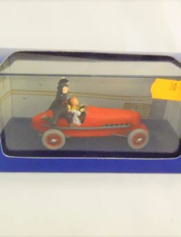 Voiture miniature TINTIN "Les cigares du pharaon/voiture rouge"