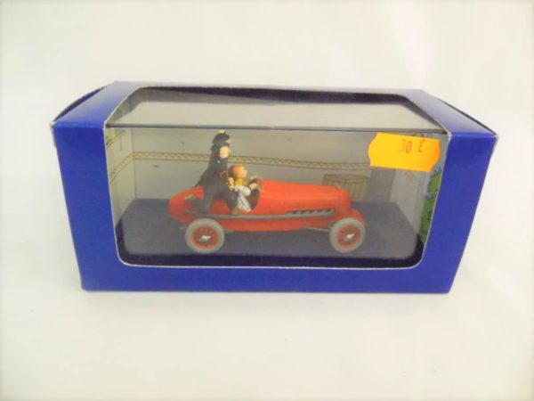 Voiture miniature TINTIN "Les cigares du pharaon/voiture rouge"