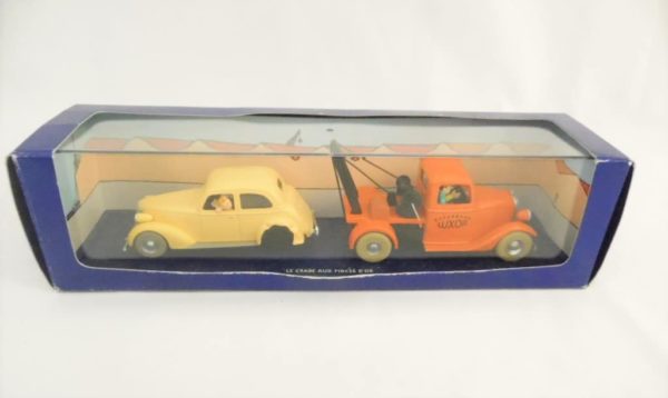 Voiture miniature TINTIN "Le crabe aux pinces d'or" - N°23 + N°24