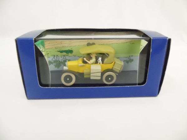 Voiture miniature TINTIN "Au congo"- 1/43 ème