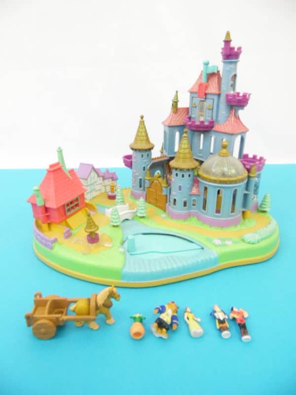 Château Polly Pocket - Château la belle et la bête - Année 1997